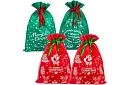 Karácsonyi ajándéktáskák karácsonyi ajándékokhoz – 4 darab