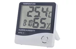 Digitális óra páratartalom- és hőmérsékletmérővel