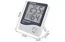 Digitális óra páratartalom- és hőmérsékletmérővel