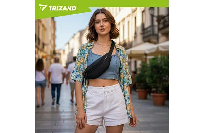 Unisex deréktáska Trizand - 2 liter