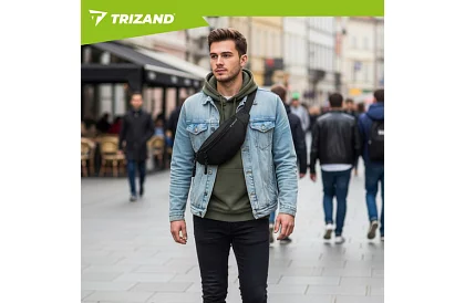 Unisex deréktáska Trizand - 2 liter