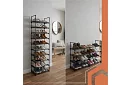 Előszobai polc 174x45x30 cm – cipősszekrény 10 polccal