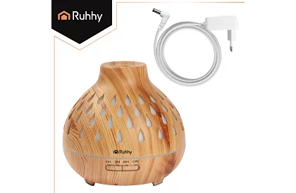 Aroma diffúzor Puri – párásító 400 ml LED háttérvilágítással