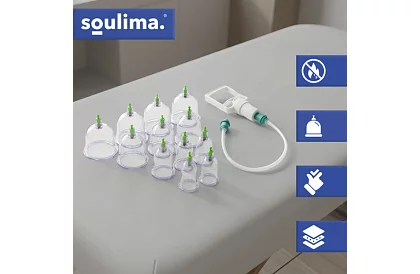 Kínai köpöly készlet tűz nélküli köpölyözéshez – 12 darab