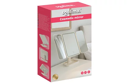 Nagyító kozmetikai tükör LED világítással