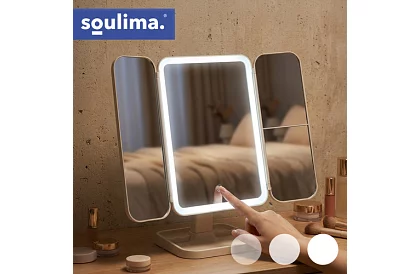 Nagyító kozmetikai tükör LED világítással