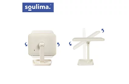 Nagyító kozmetikai tükör LED világítással