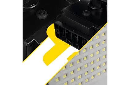 Napfény lámpa 167 LED, 500 lm távirányítóval