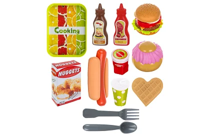 Gyorsétterem gyermek készlet - Fast food