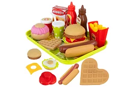 Gyorsétterem gyermek készlet - Fast food