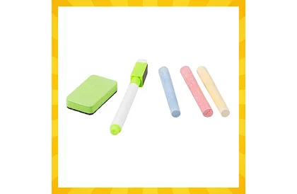 Mágneses kétoldalas tábla - 108 darab tartozék