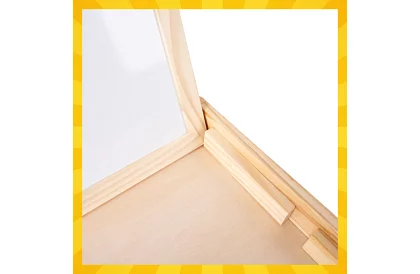 Mágneses kétoldalas tábla - 108 darab tartozék