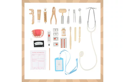 Sada malého zubaře - Little Dentist 24 darab