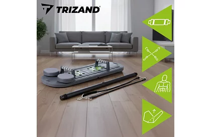 Multifunkciós tábla pilates és jóga gyakorlásához rögzítőkkel