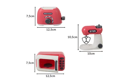 Gyermek konyhai készülék készlet + tartozékok