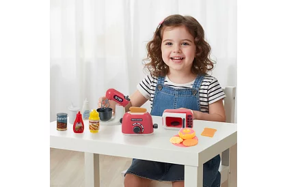 Gyermek konyhai készülék készlet + tartozékok