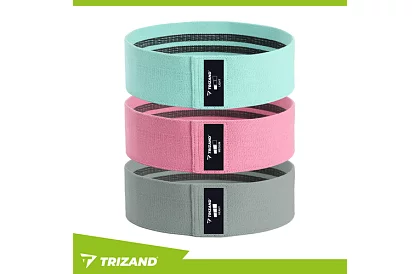 Ellenállás gumis készlet - 3 ellenállási szint edzéstervvel