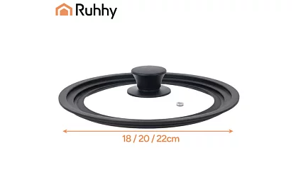 Silikon fedél 3 az 1-ben 18/20/22 cm Ruhhy 25563