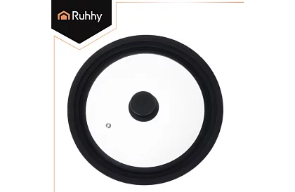 Univerzális szilikon-üveg fedő 3 az 1-ben - átmérő 24/26/28 cm