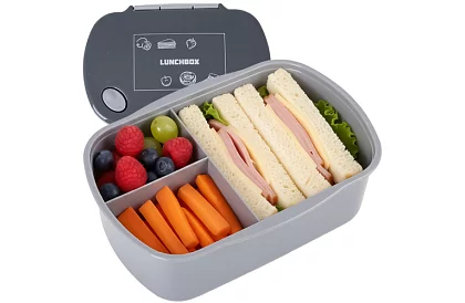 Ebéddoboz szürke 800 ml – uzsonnás doboz