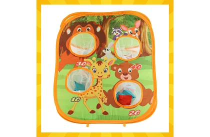 Képességi játék – célba dobás 2v1