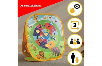 Képességi játék – célba dobás 2v1