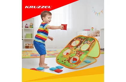 Képességi játék – célba dobás 2v1