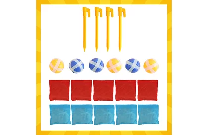 Képességi játék – célba dobás 2v1