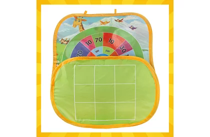 Képességi játék – célba dobás 2v1