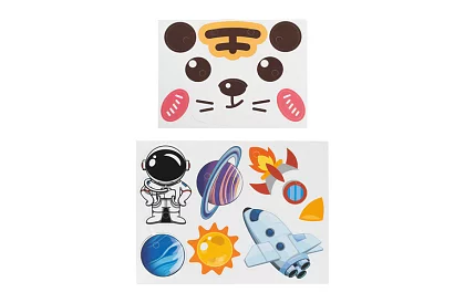 Csavarozható 3D építőjáték űr - 161 darab a készletben