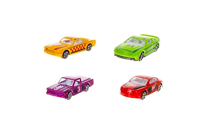 Fém autókészlet 1:64 – 16 darab