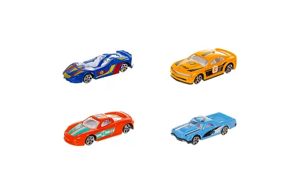 Fém autókészlet 1:64 – 16 darab