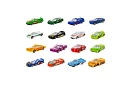 Fém autókészlet 1:64 – 16 darab