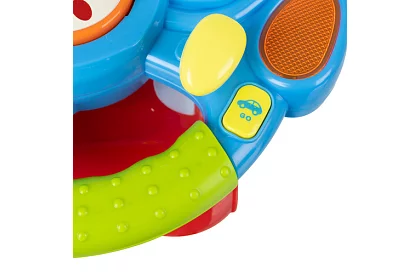 Interaktív zenei kormánykerék LED effektekkel – 3 éves kortól