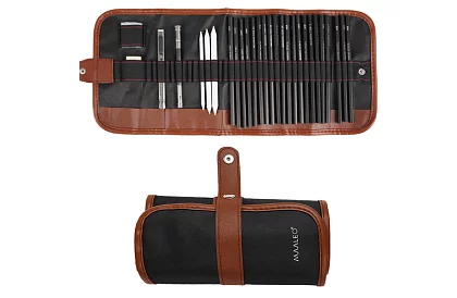 Professzionális vázlatkészítő készlet tokban