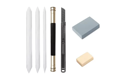 Professzionális vázlatkészítő készlet tokban