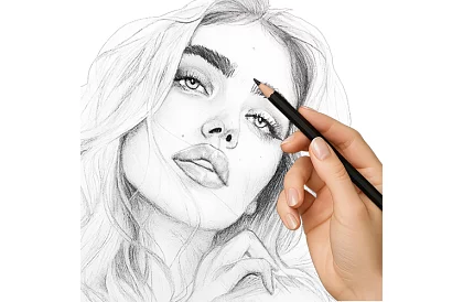 Professzionális vázlatkészítő készlet tokban