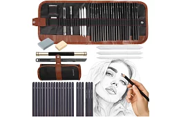 Professzionális vázlatkészítő készlet tokban