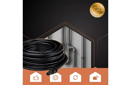 Magasnyomású tömlő csövek és felületek tisztításához – 20 méter