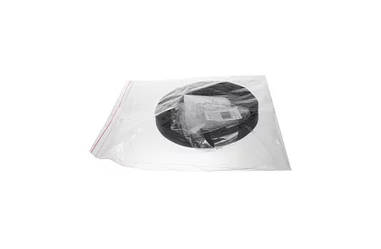 Láthatatlan szegély 4 cm x 10 m - Kerti szegély fekete + 20 cövek