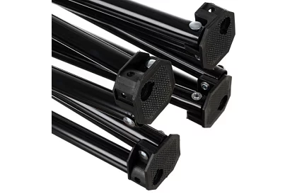 Kemping készlet, fekete - horgász asztal + két szék