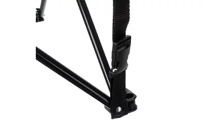 Kemping készlet, fekete - horgász asztal + két szék