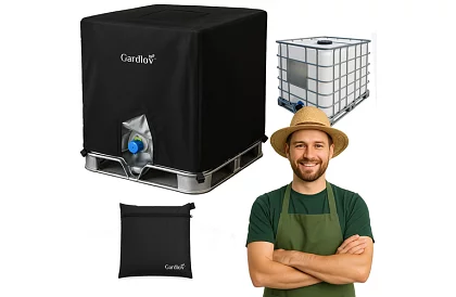 IBC víztartály 1000 literes vízhez - algagátló fedél