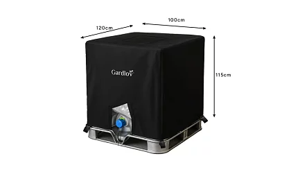 IBC víztartály 1000 literes vízhez - algagátló fedél