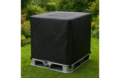 IBC víztartály 1000 literes vízhez - algagátló fedél