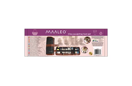 Eszközkészlet szobrászathoz és modellezéshez – 40 darab tokban