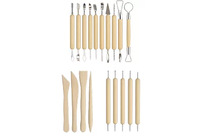 Eszközkészlet szobrászathoz és modellezéshez – 40 darab tokban