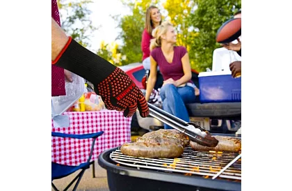 Tűzálló grillező kesztyűk