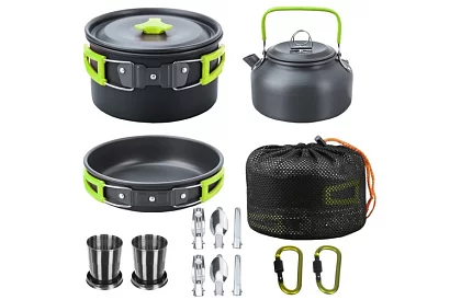 Turista edény készlet - 18 darab