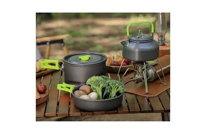 Turista edény készlet - 18 darab